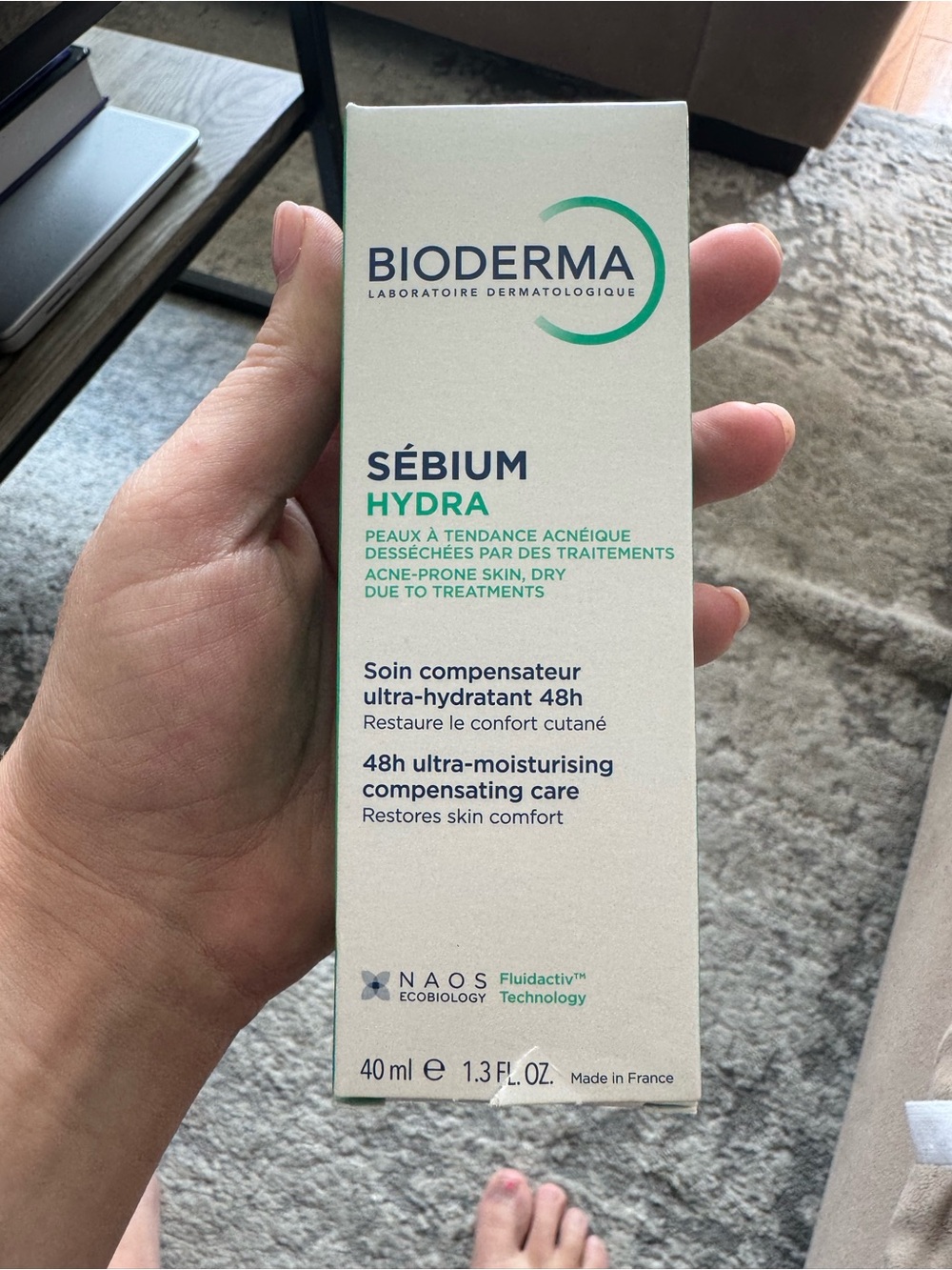 Sébium Hydra Ultra-Moisturising Cream — White/Green